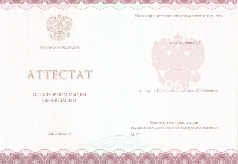 Купить Аттестат за 9 класс 2014-2024 года в Новошахтинске Купить Аттестат за 9 класс 2014-2024 года в Новошахтинске